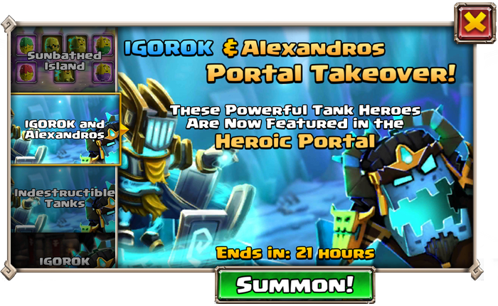 IGOROK Alexandros Portal Takeover