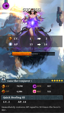 Level up AP Skill