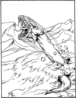 Snow serpent