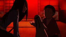 Young Namie and Seiji