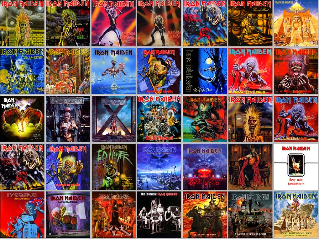 Discography Eddie's Lair The Iron Maiden Wiki Fandom powered by Wikia