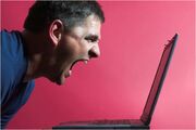 Angry laptop