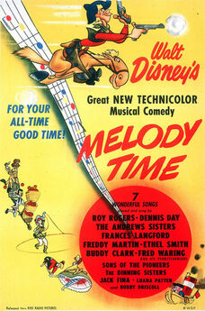 Melody Time poster