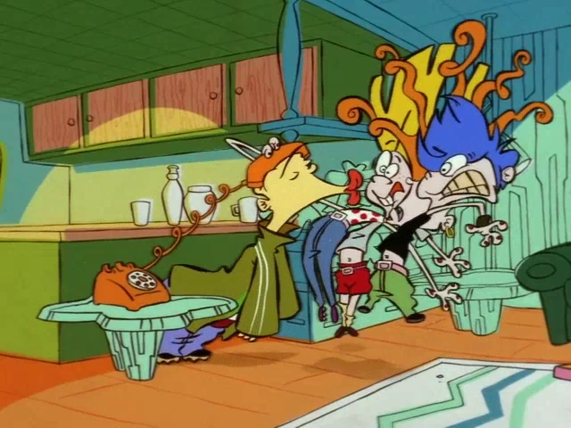 Image - Kankers freaking out.png | Ed, Edd n Eddy | FANDOM powered by Wikia