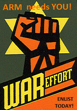 StickerWarEffortFist1