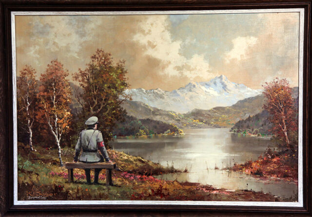 Archivo:La banalidad de la banalidad del mal - Banksy.jpg