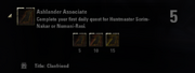 Ashlander Associate Achievement