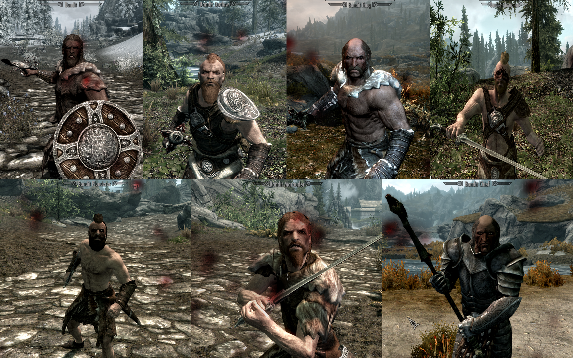 Skyrim Better Looking Bandits Johnhill078t