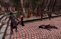 Light the Dragonfires Fighting Daedra