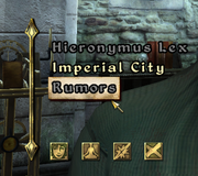 Rumors (Oblivion)