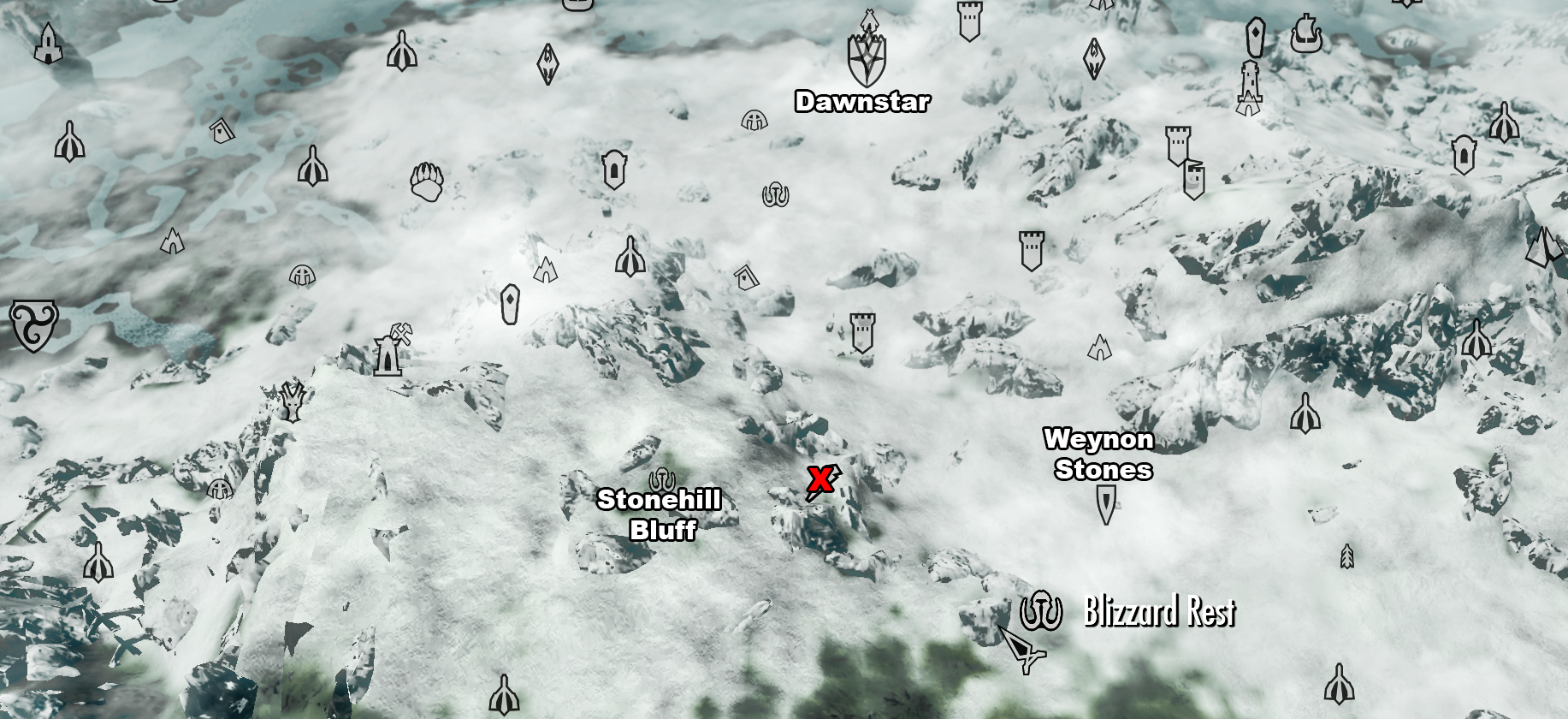 Skyrim башня Мзарк