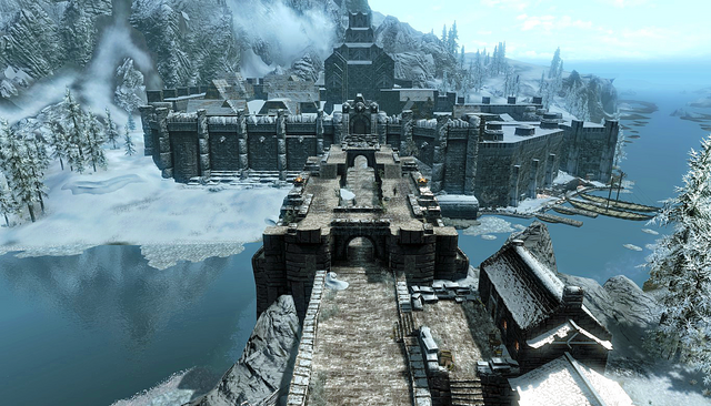 File:Bridge Leading To Windhelm Skyrim.png