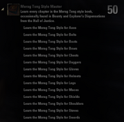 Morag Tong Style Master Achievement