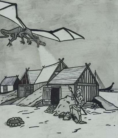 File:Dragon Attack by Kaloneous.jpg