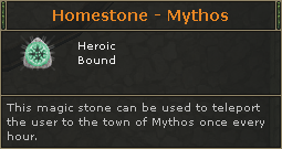 Homestone Mythos