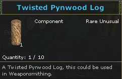 Twisted Pynwood Log-0