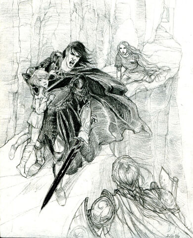 Archivo:Maeglin robandose a earendil.jpg