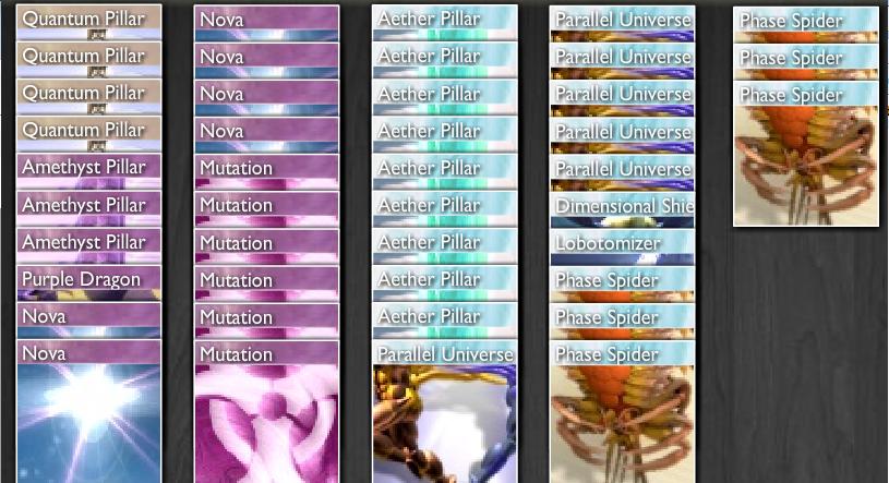 Spider deck