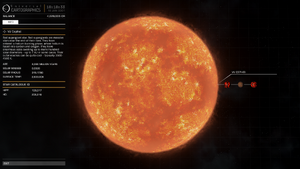 VV Cephei system map