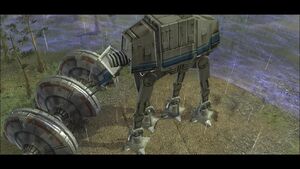 Power generator with AT-AT