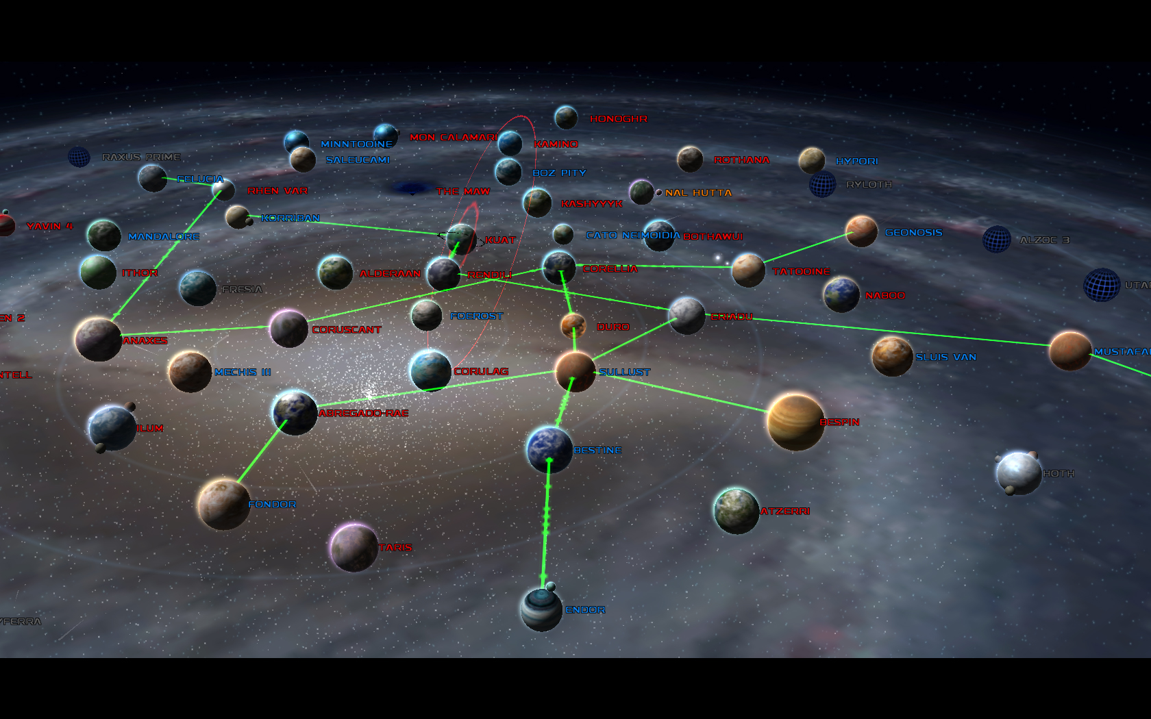 star wars empire at war wiki planets