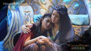 Lira comforts Mira