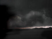 Typhoon in Hong Kong