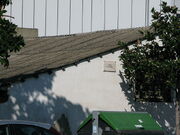 Eternit Gable Roof, other view - Reggio Calabria, Italy - October 2009