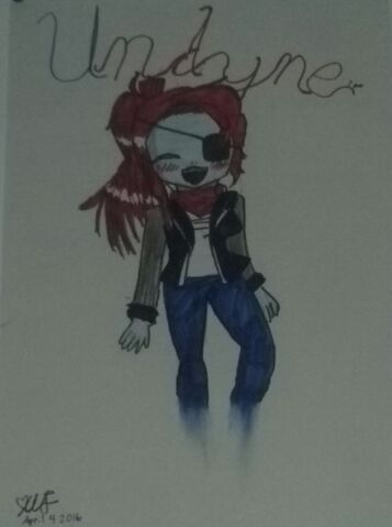 File:Undyne by Missy.jpg