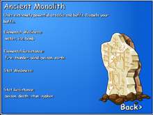 Ancient monolith