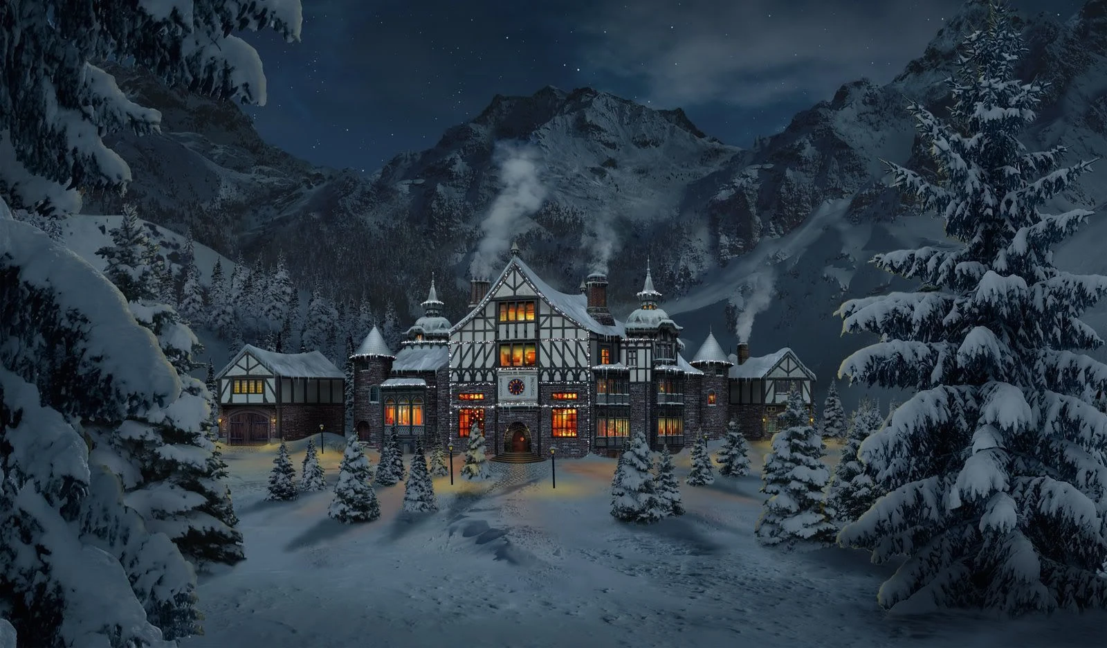 Image - Santas-workshop,-north-pole,-mountains,-fairy-tale-151750.jpg