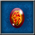 Material fireDragon crystal