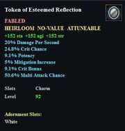 Token of Esteemed Reflection