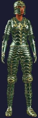 Verdant Ceremonial Plate (female)