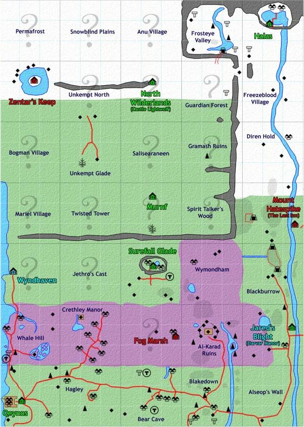 Map of Tunaria | Everquest Online Adventures Wiki | Fandom powered by Wikia
