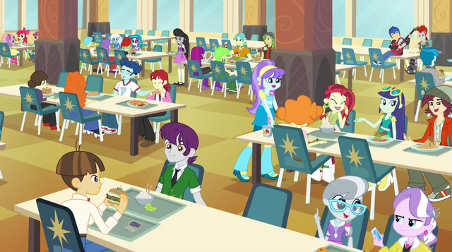 Arquivo:Canterlot High school cafeteria EG2.png