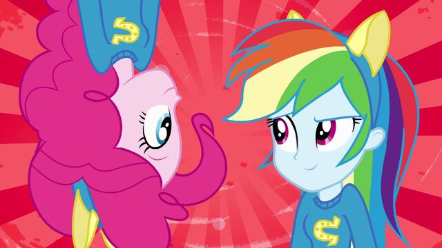 Archivo:Pinkie Pie and Rainbow Dash splash screen.jpg