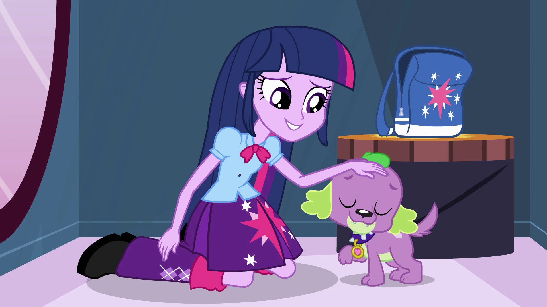 Equestria Girls Twilight And Spike | image twilight petting spike eg png my little pony Equestria Girls Twilight And Spike | image twilight petting spike eg png my little pony