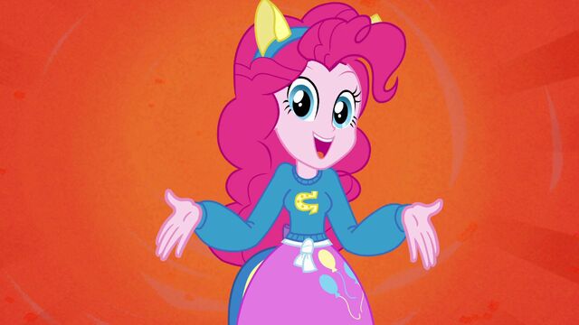 Archivo:Pinkie Pie starting her solo.jpg