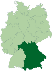 Deutschland Lage von Bayern.svg