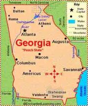 Georgia map