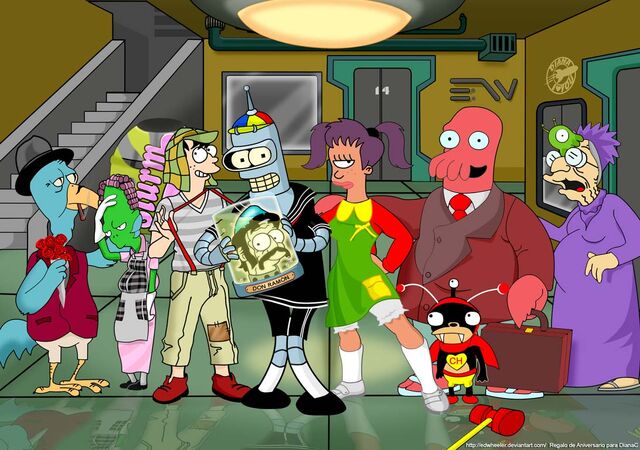 Archivo:Futurama and Chavo del 8 by edwheeler.jpg