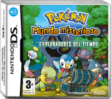 Carátula Pokémon Mundo Misterioso Exploradores del Tiempo