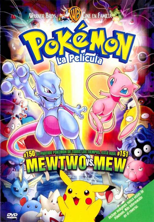 Resultado de imagen para caratula mew vs mewtwo