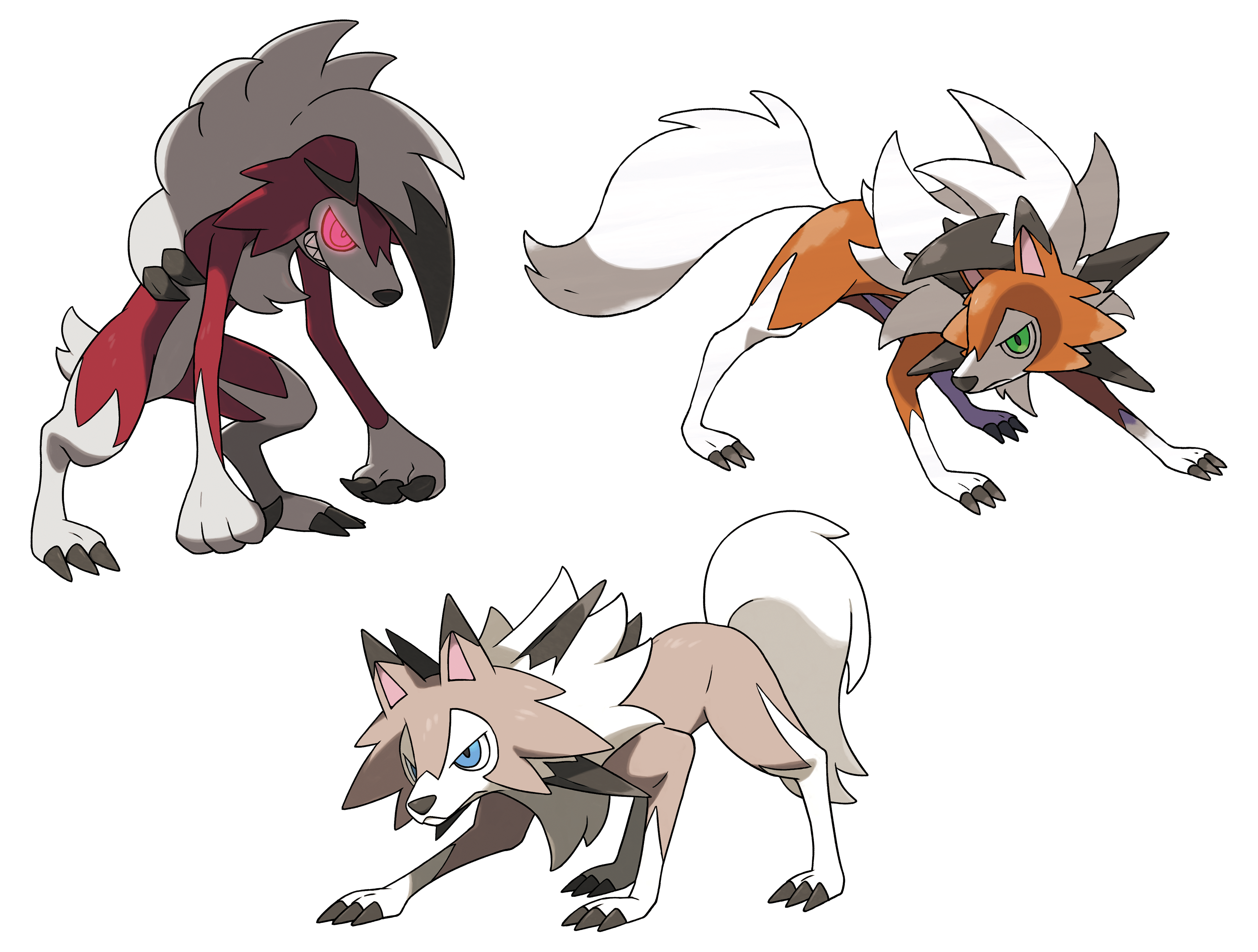 Kuvahaun tulos haulle lycanroc