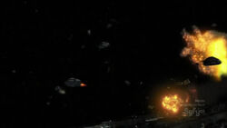 Battle of first contact