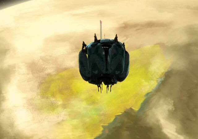 Archivo:Vulture droid deployment pod2.jpg
