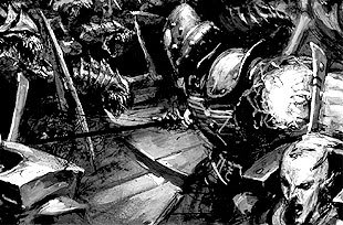 Eldar vs tiranidos detalle BN