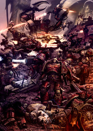 Angeles Sangrientos orkos batalla wikihammer 40k.jpg