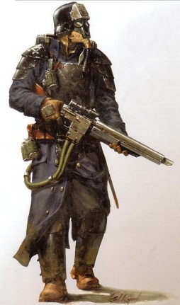 Guardia imperial korps muerte krieg soldado